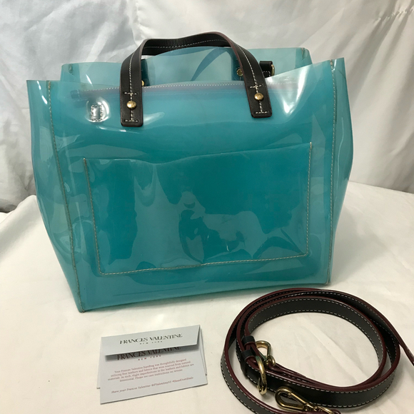 Frances Valentine New York Small Henry Tote EUC - Picture 1 of 9